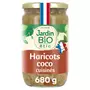 JARDIN BIO ETIC Haricots coco cuisinés en bocal fabriqué en France 680g