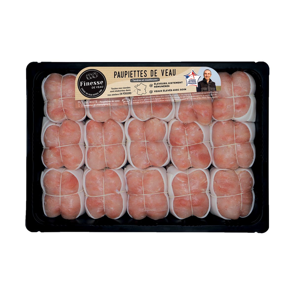 FINESSE DE VEAU Paupiettes de veau 1.95kg