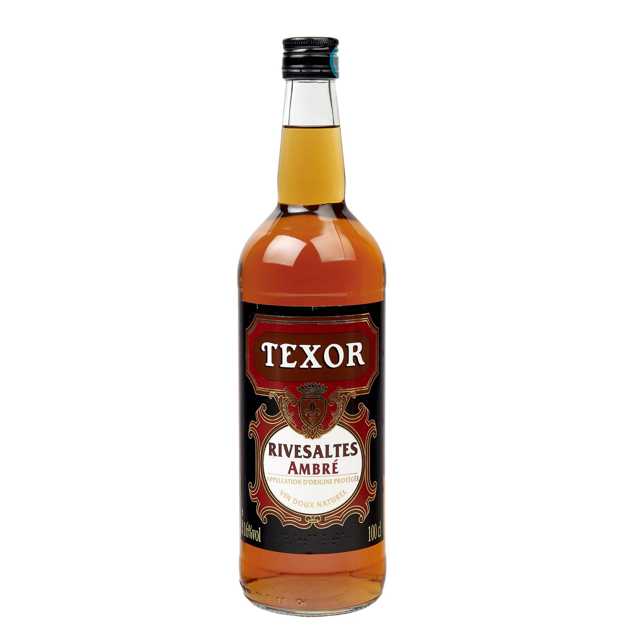 Voir la diapositive 2 : TEXOR Apéritif de Rivesaltes ambré AOP 16% 1l