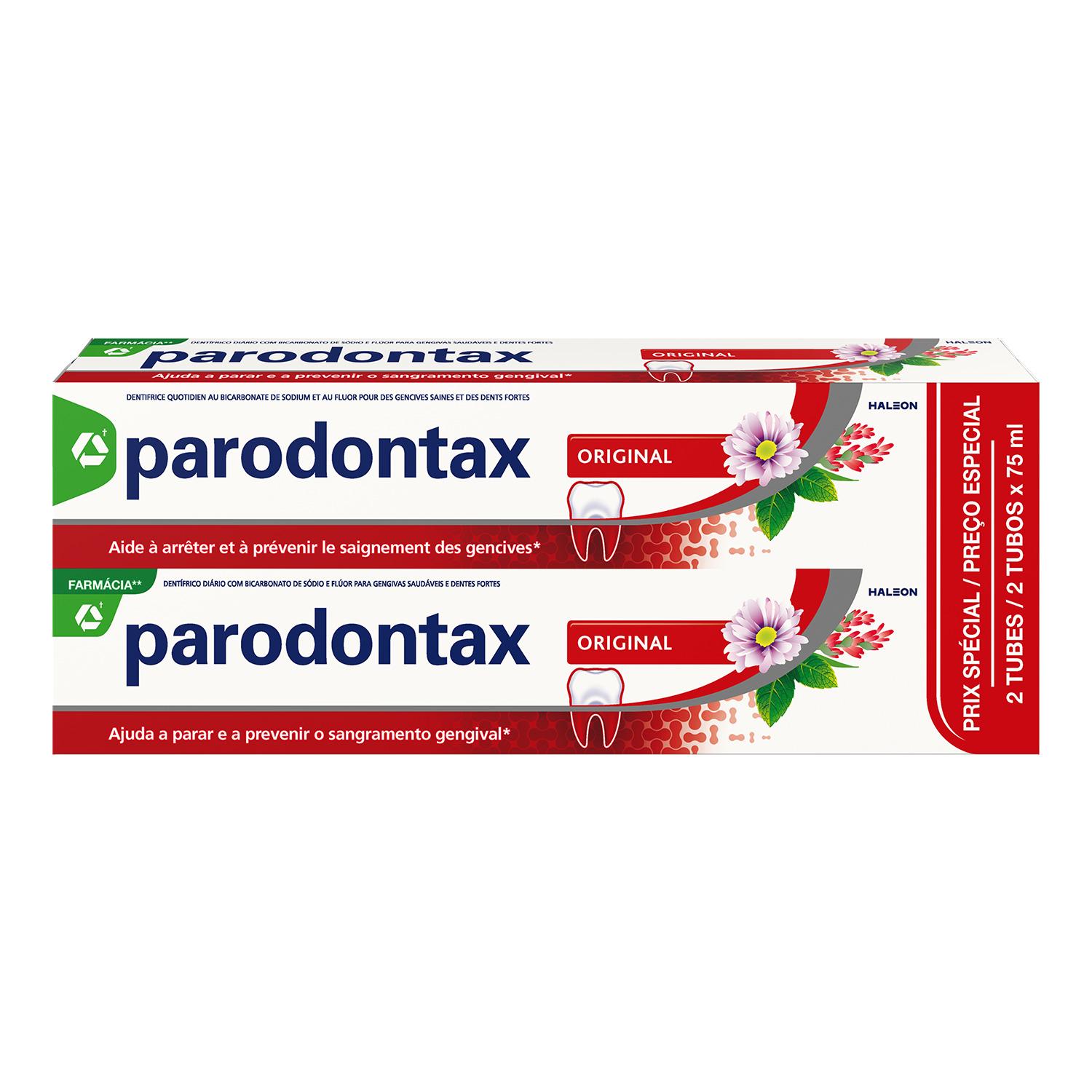 PARODONTAX Pâte gingivale 2x75ml