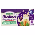 Blédina BLEDINA Blédîner brique céréales lactées légumes variés dès 12 mois