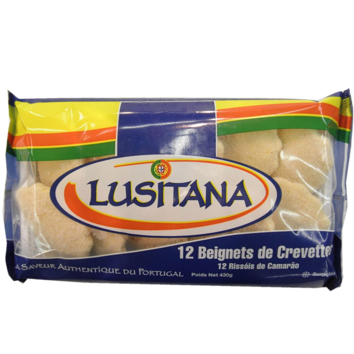 LUSITANA Beignets de crevettes 12 pièces 430g