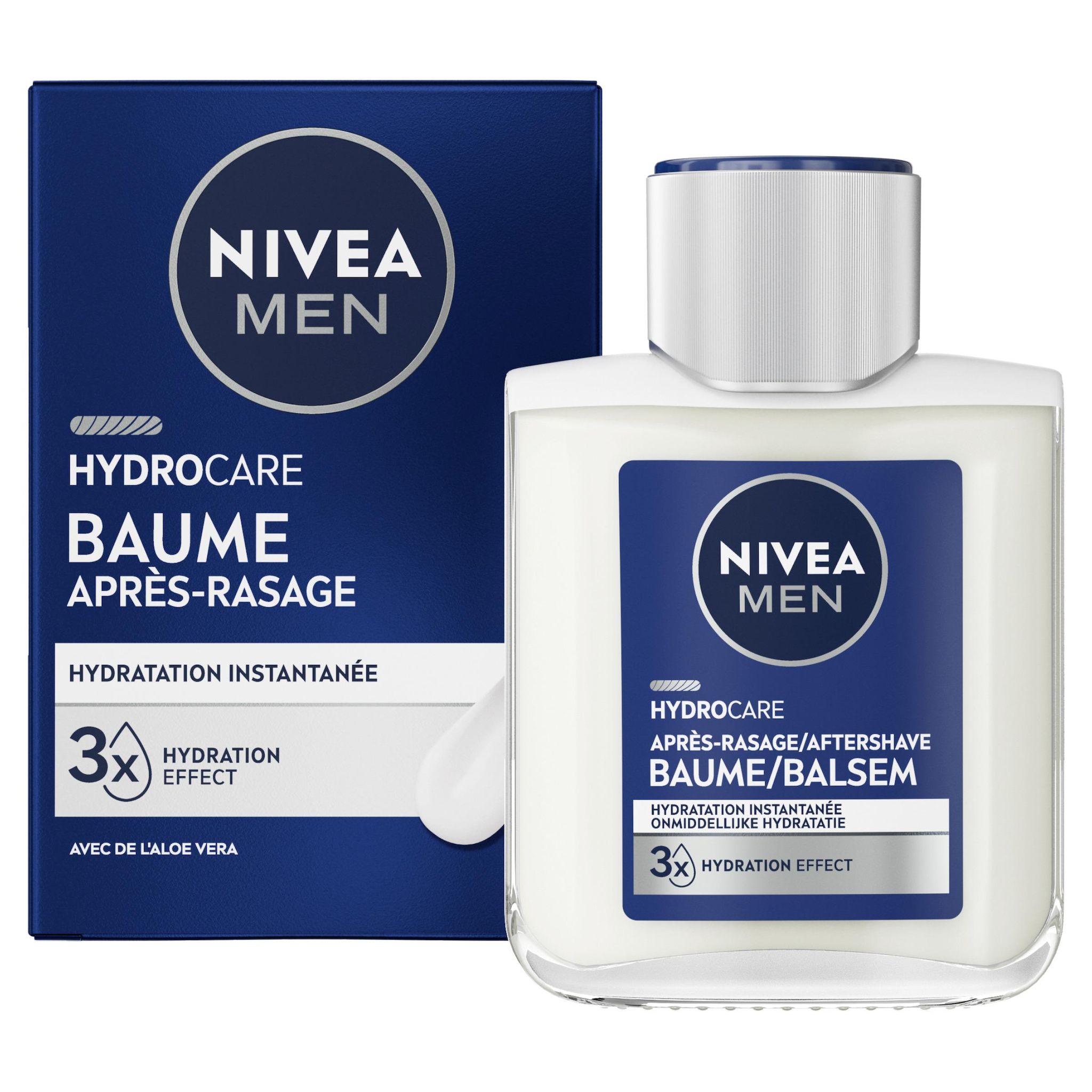 Voir la diapositive 2 : NIVEA MEN Baume après-rasage hydratant à l'aloe vera 100ml