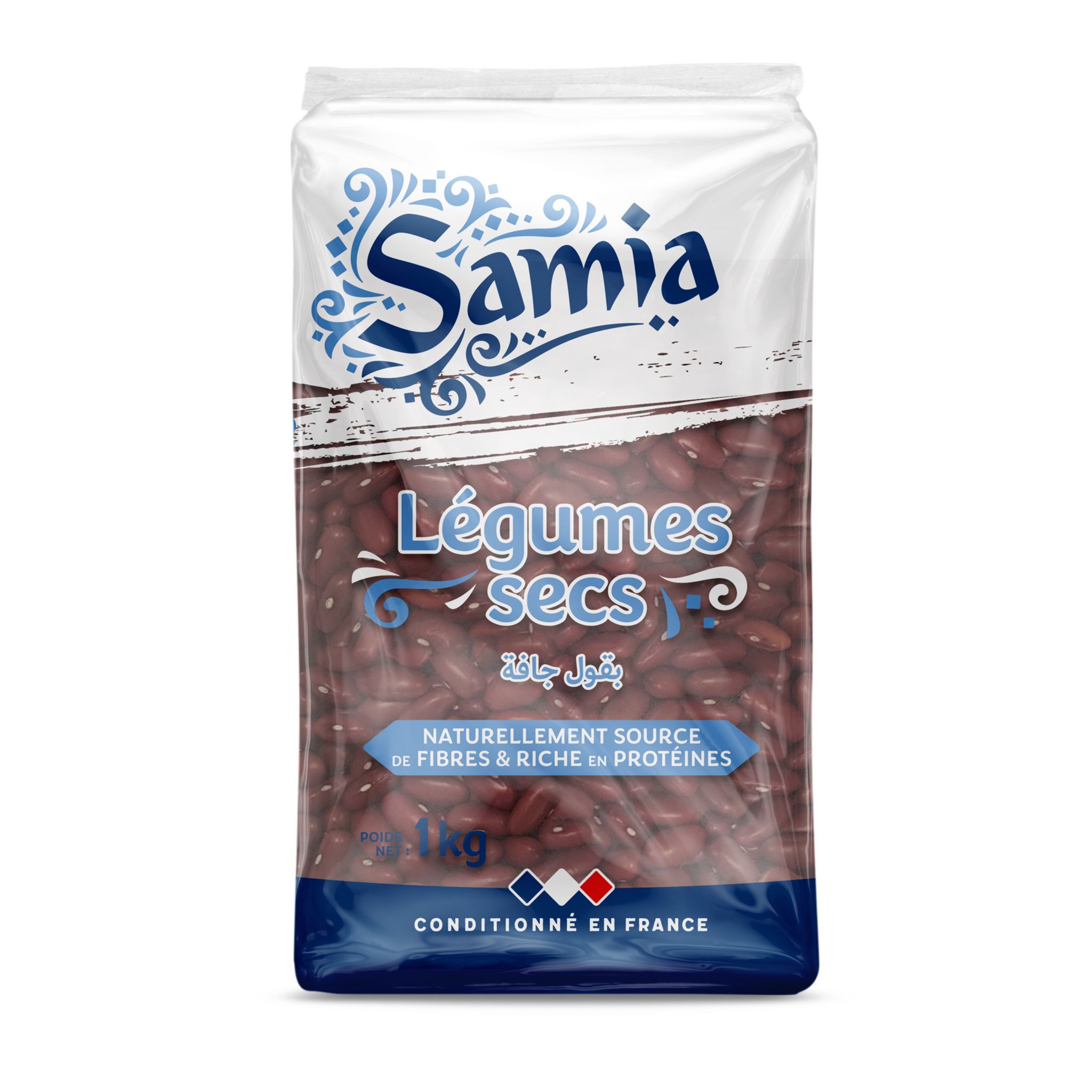 Voir la diapositive 2 : SAMIA Haricots rouges 1kg