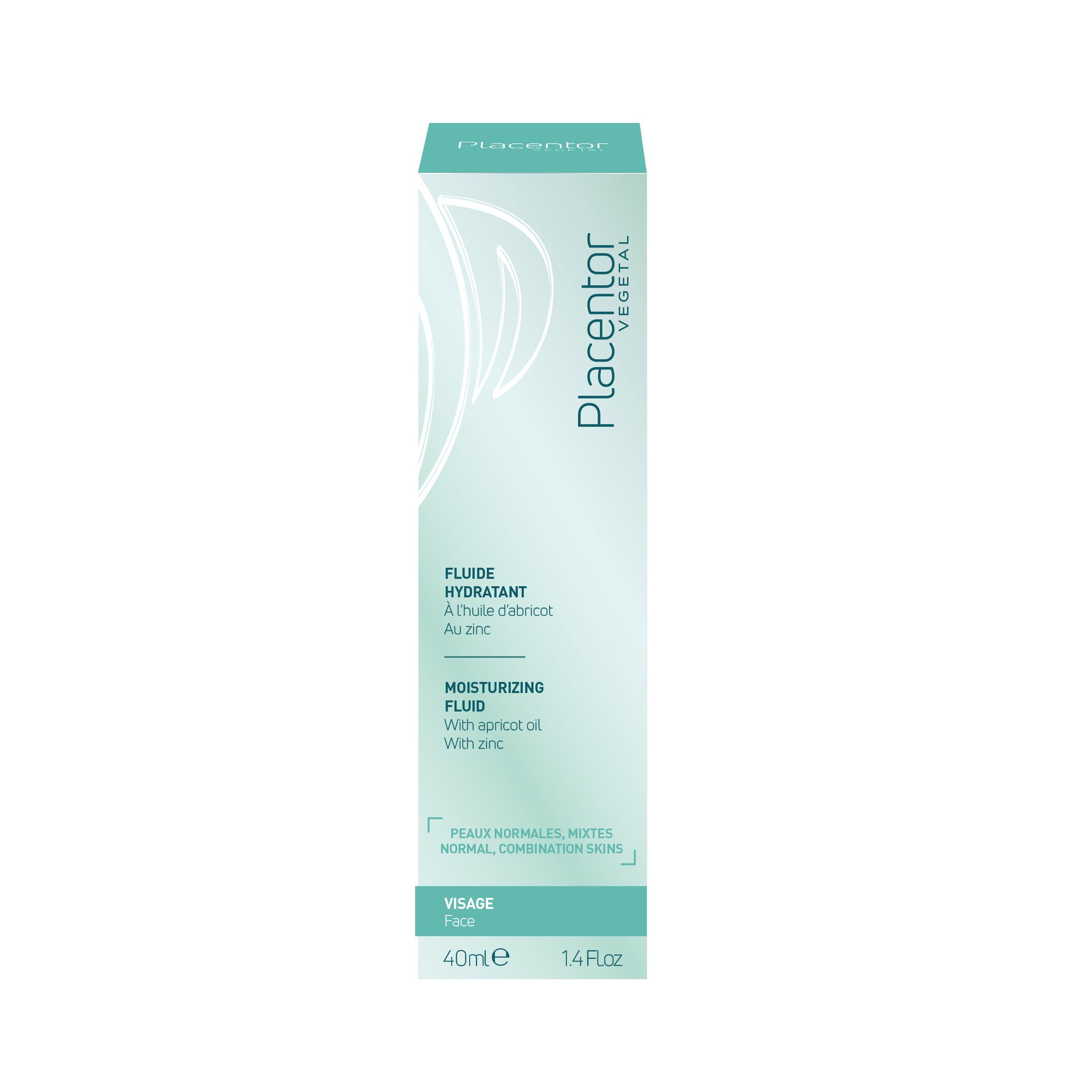 Voir la diapositive 2 : PLACENTOR Fluide hydratant 40ml