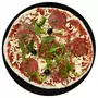 AUCHAN LE TRAITEUR Pizza orientale crue au chorizo et poivrons 540g