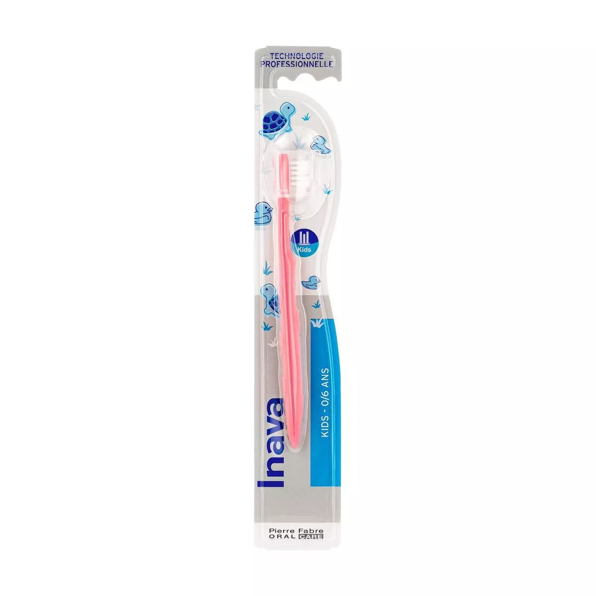 INAVA Brosse à dents pour enfant 0-6 ans 1 brosse