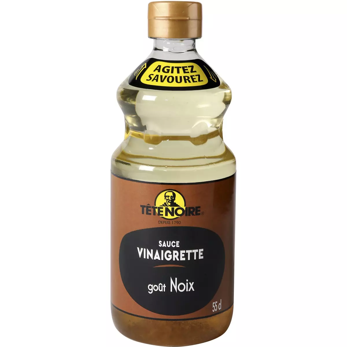 TETE NOIRE Sauce Vinaigrette goût noix 55cl