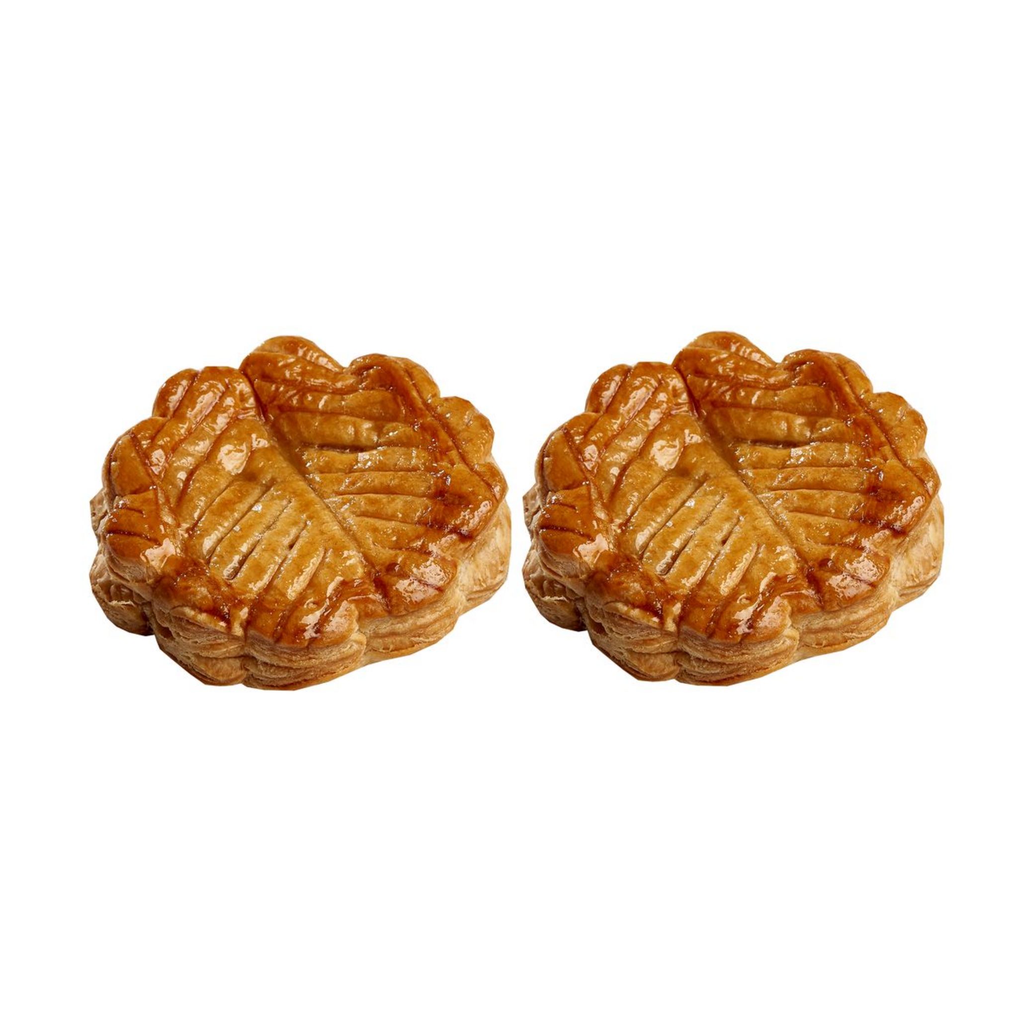 MON PÂTISSIER Galette des rois pur beurre 1 frangipane +1 pomme individuelle 2 pièces 210g