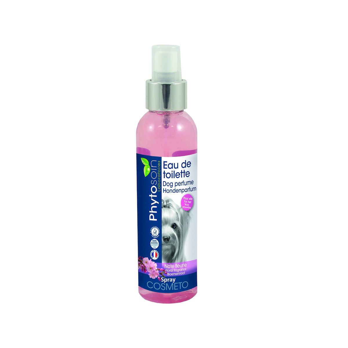 PHYTOSOIN Spray eau de toilette note fleurie pour chien 150ml