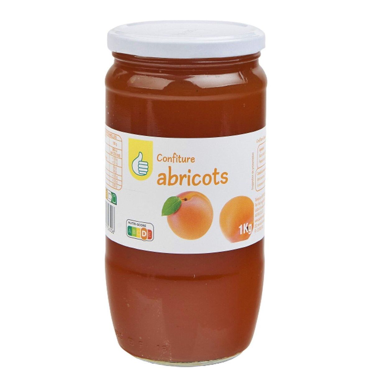 POUCE Confiture d'abricots 1kg