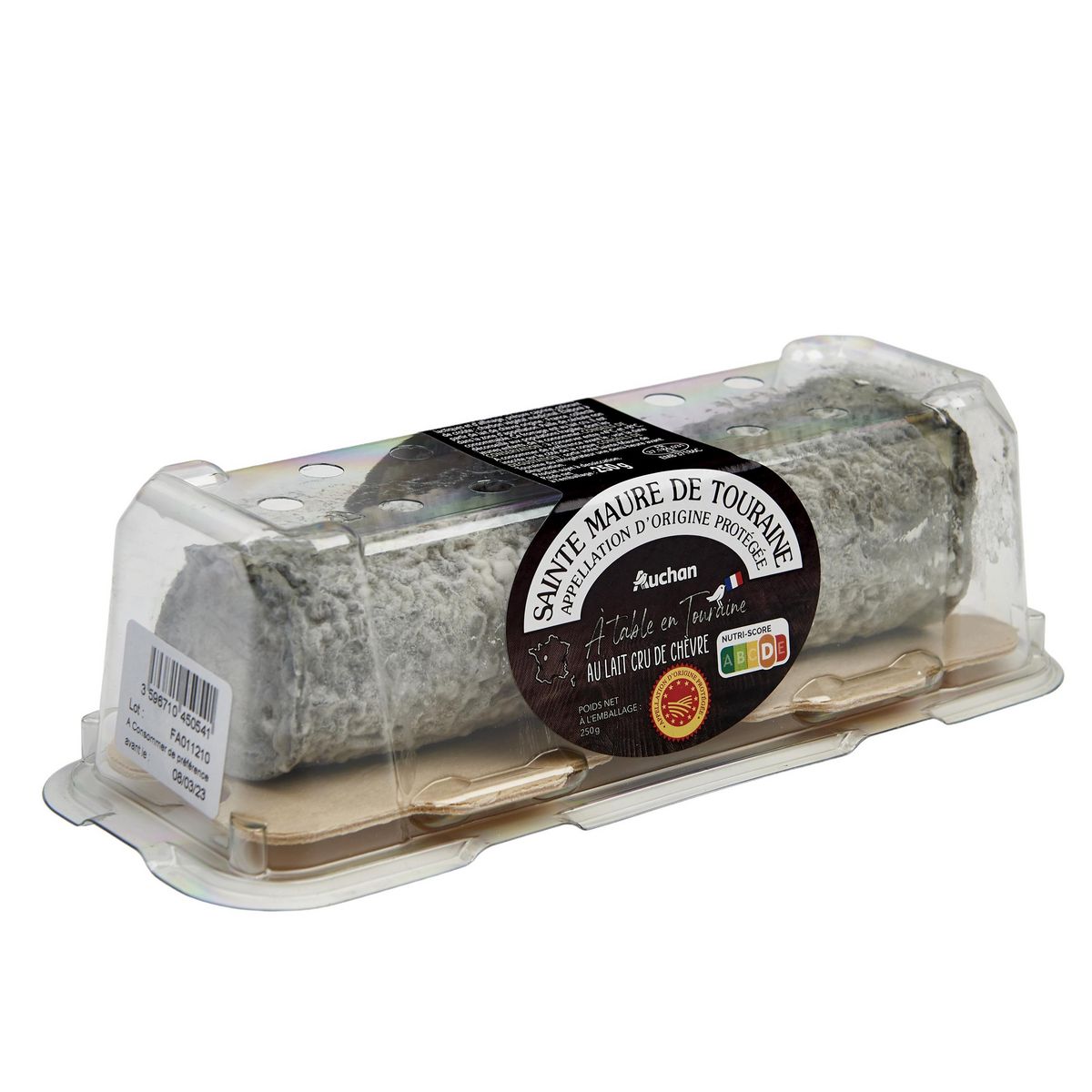 AUCHAN TERROIR Sainte-Maure de Touraine AOP 250g