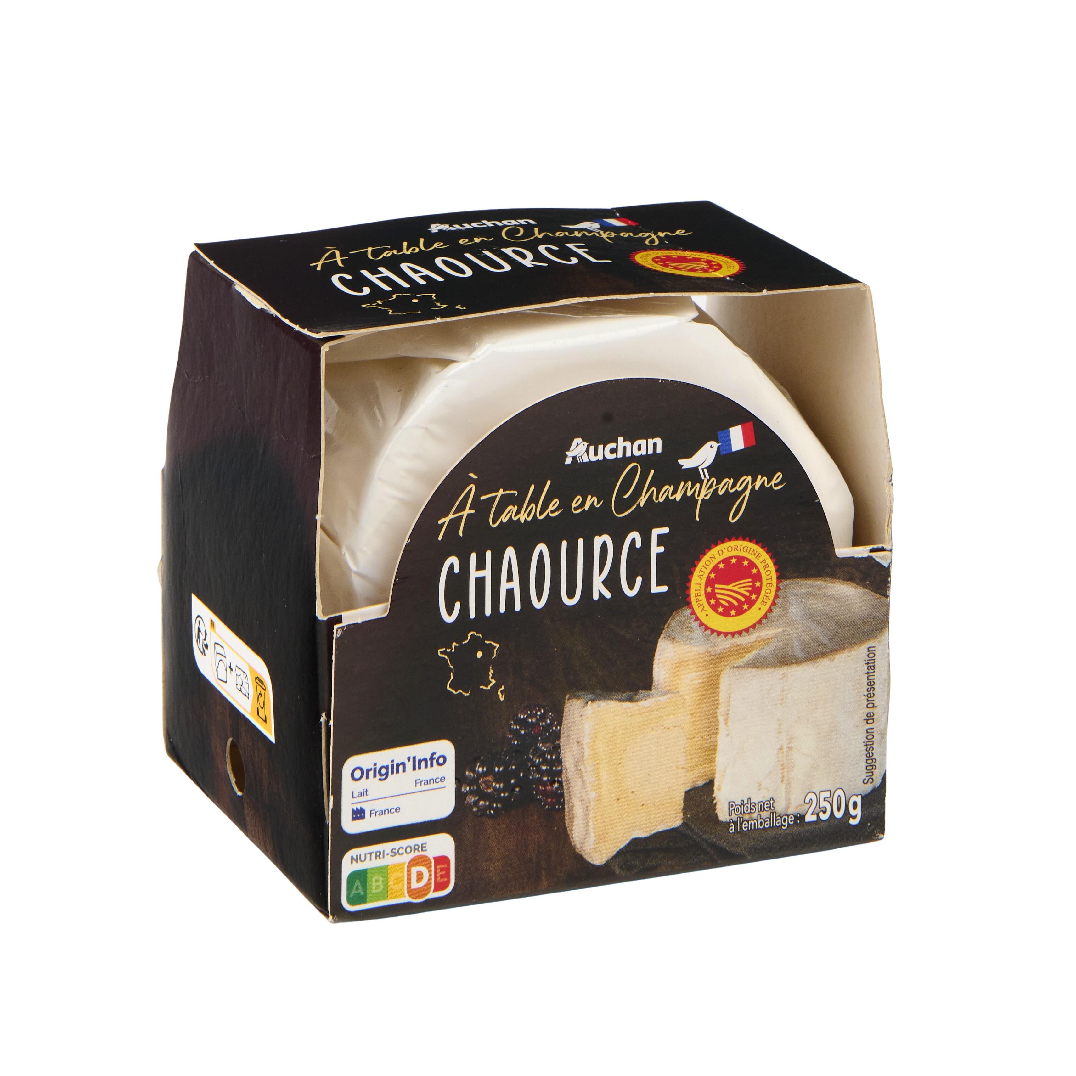 Voir la diapositive 3 : AUCHAN TERROIR Chaource AOP 250g