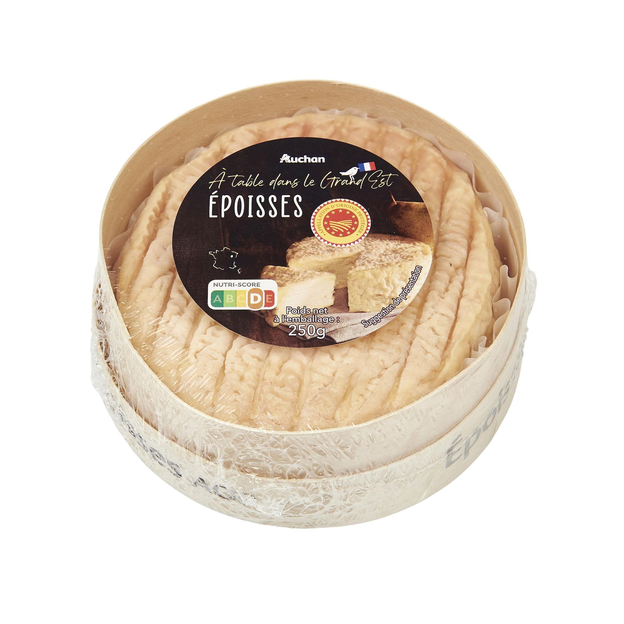 Voir la diapositive 3 : AUCHAN TERROIR Epoisses AOP 250g