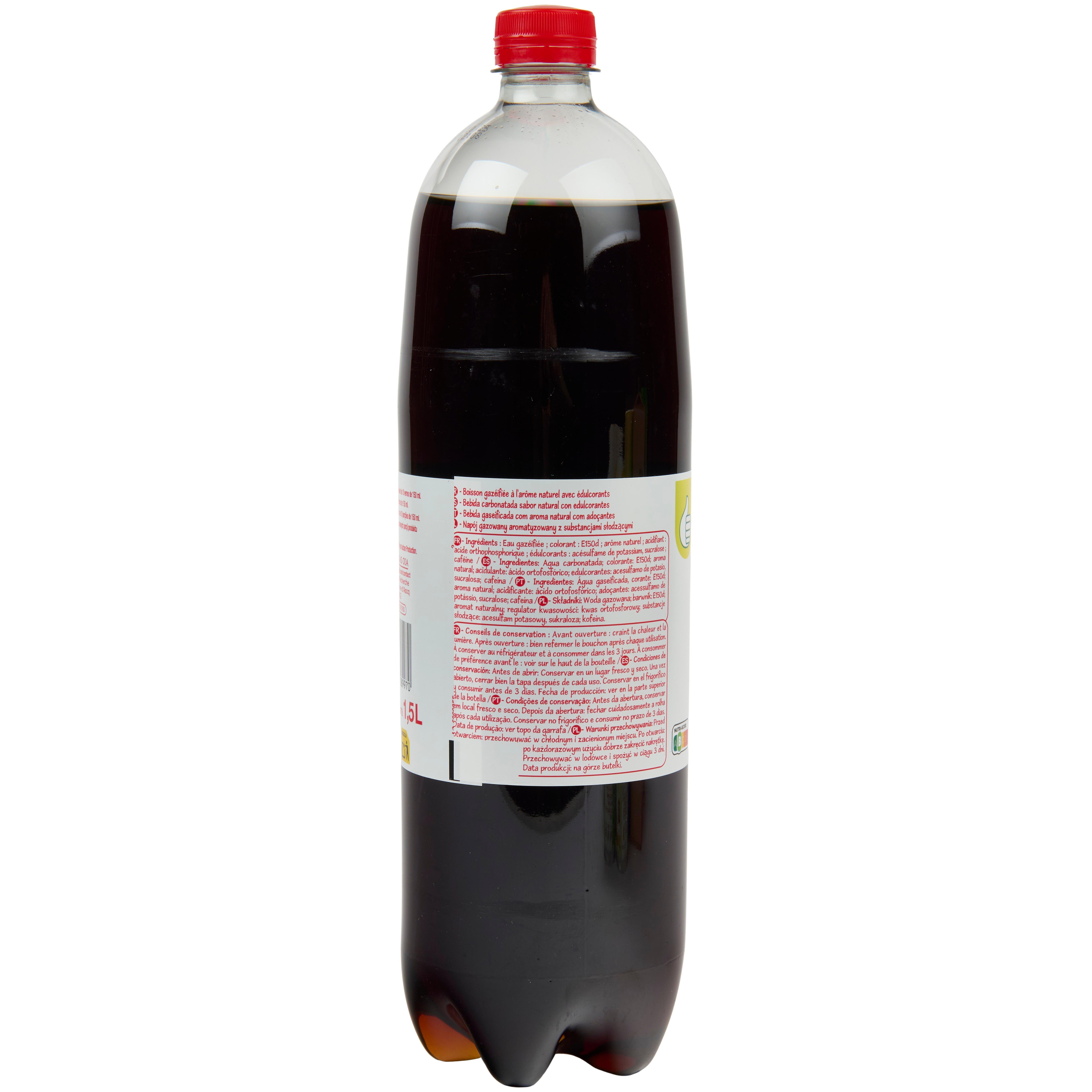 Voir la diapositive 2 : POUCE Boisson aux extraits végétaux cola 1,5l