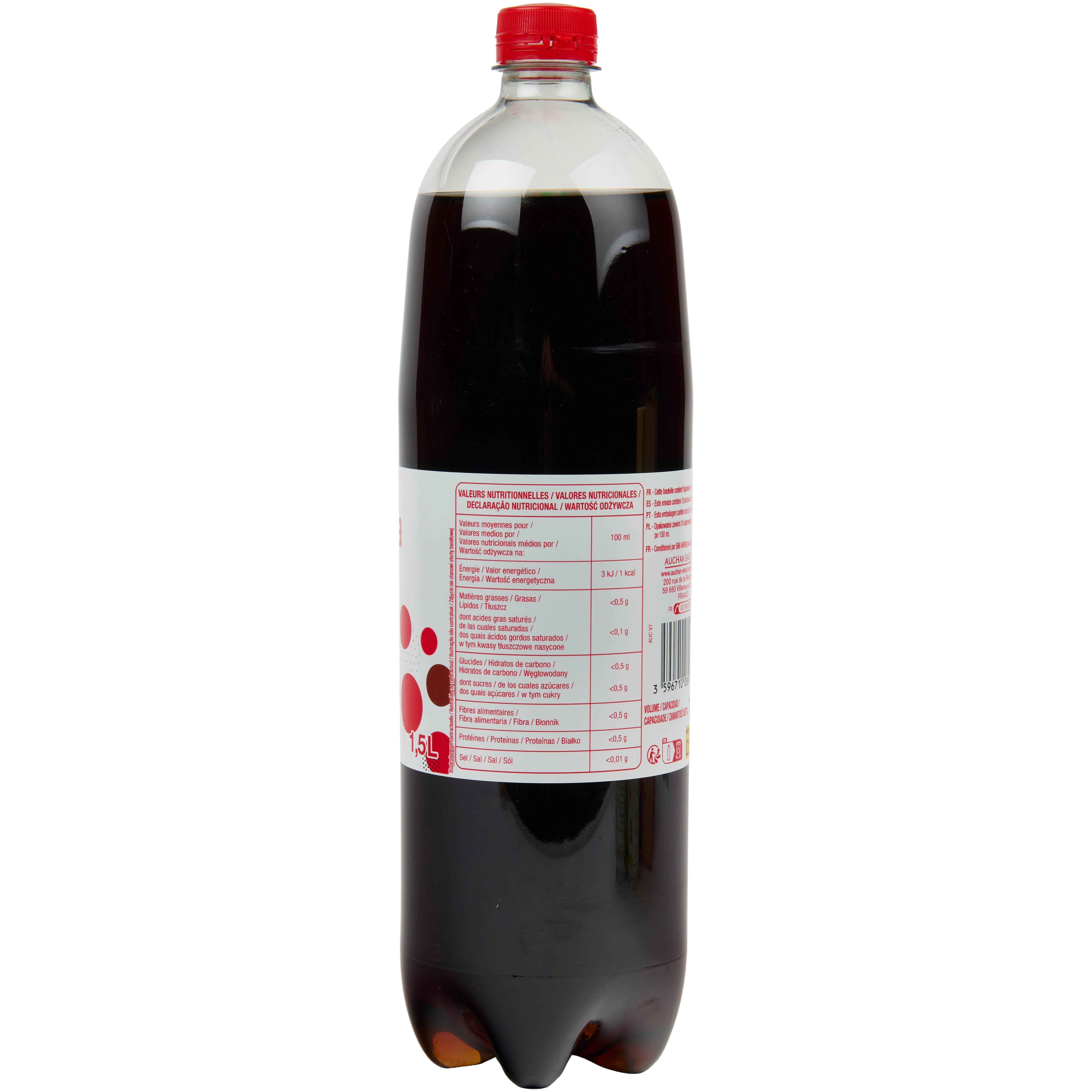 Voir la diapositive 3 : POUCE Boisson aux extraits végétaux cola 1,5l