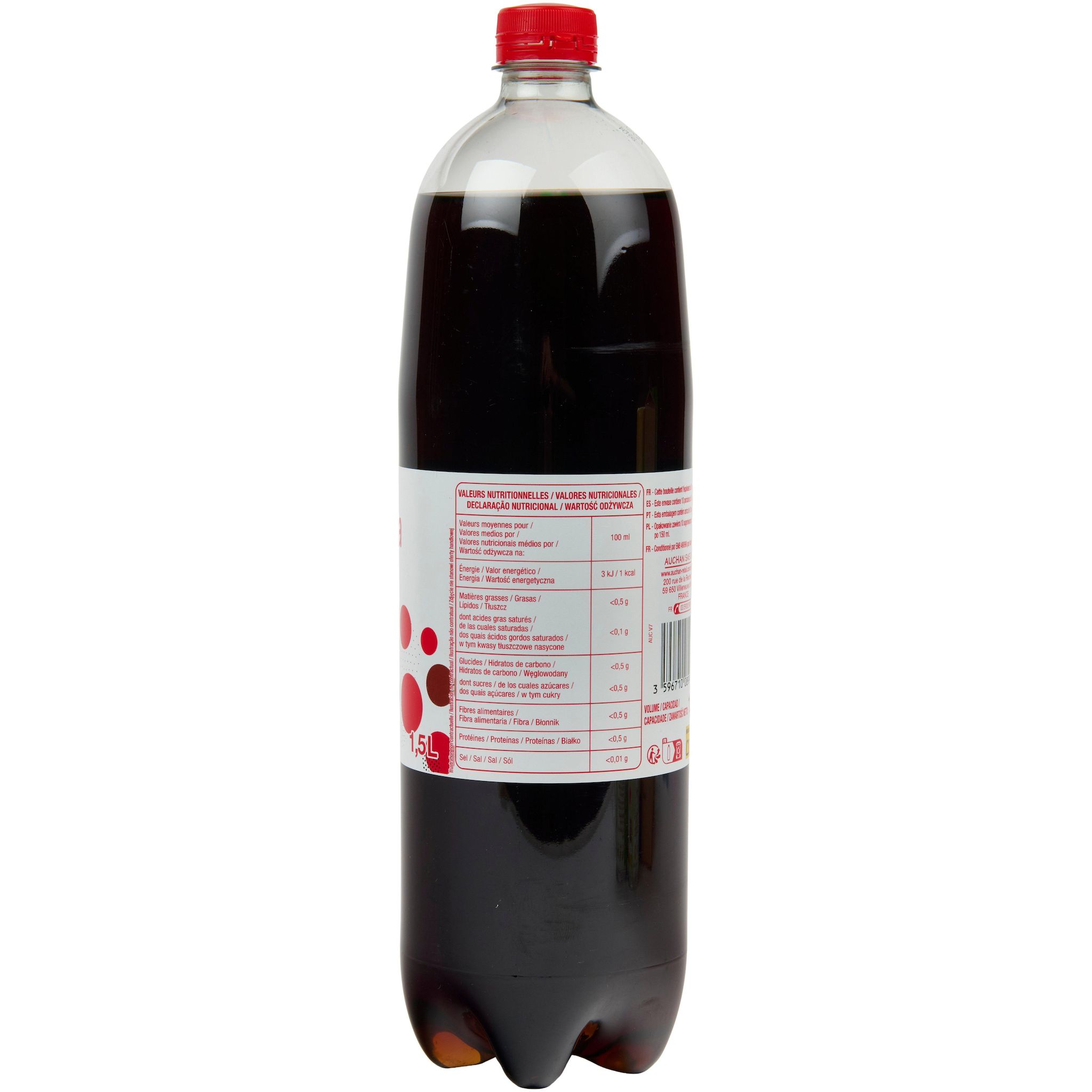 Voir la diapositive 4 : POUCE Boisson aux extraits végétaux cola 1,5l