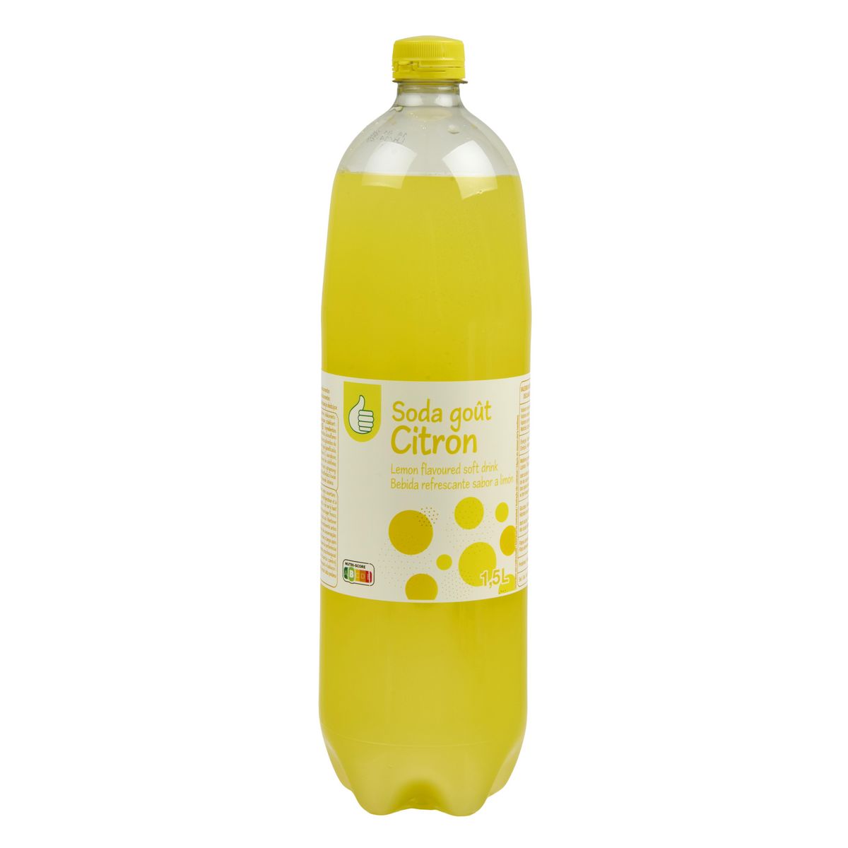 POUCE Boisson gazeuse goût citron 1,5l