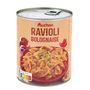 Voir la diapositive 2 : AUCHAN Ravioli à la bolognaise 2 personnes 800g