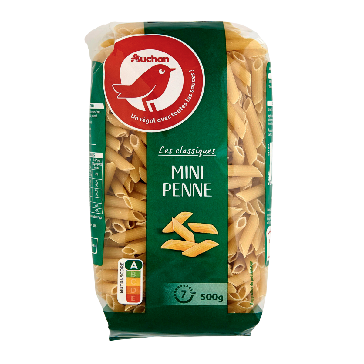 AUCHAN Mini penne 500g