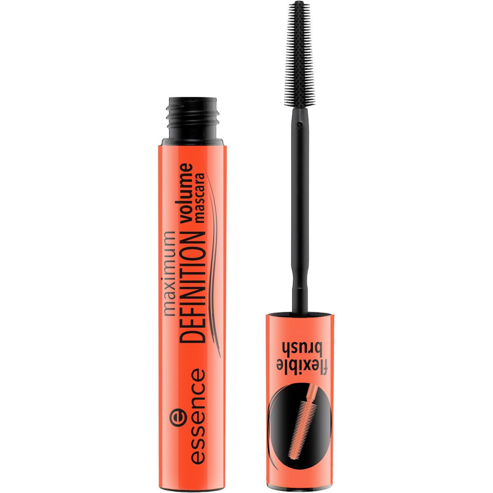 Voir la diapositive 2 : ESSENCE Maximum Définition Mascara volume 01 8ml