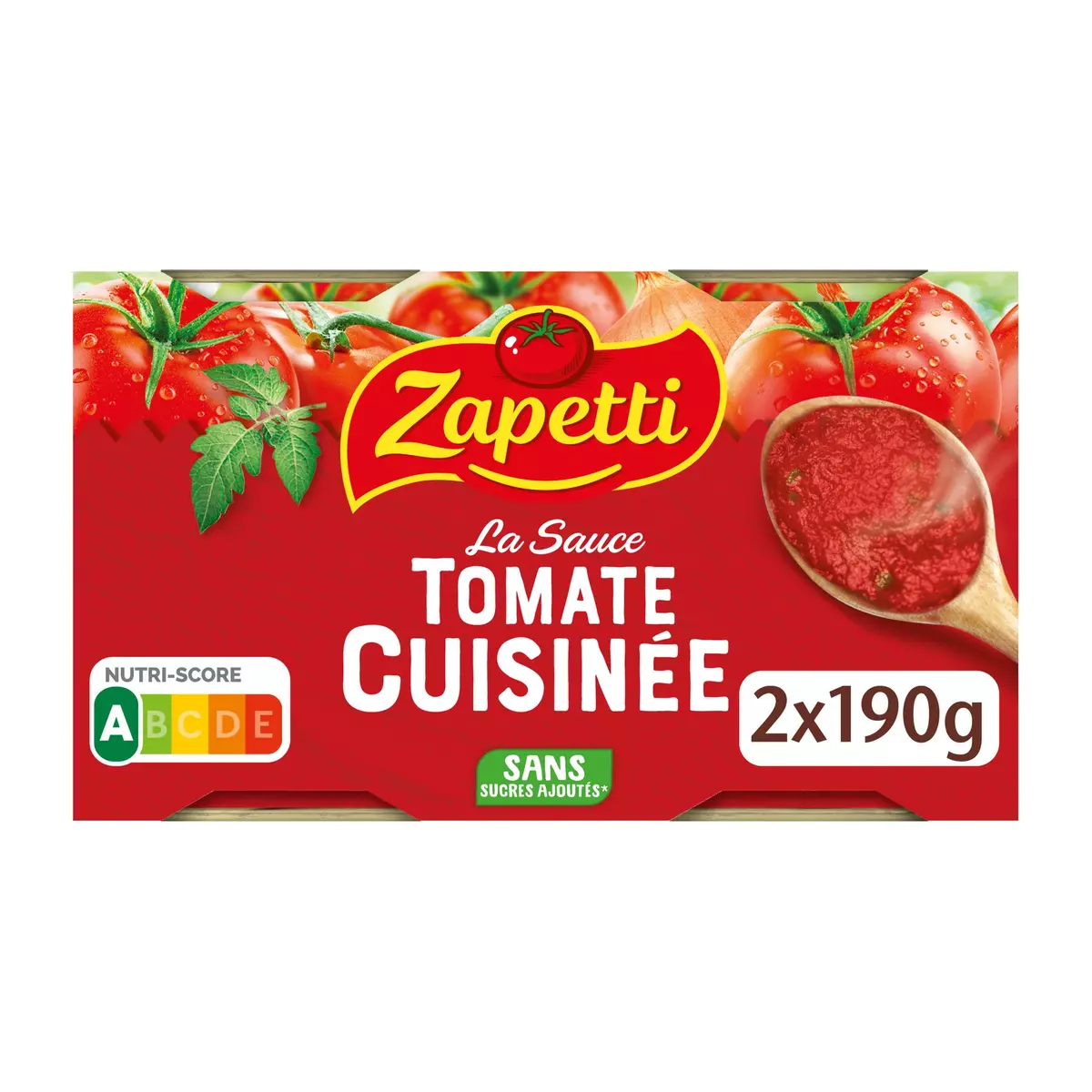 ZAPETTI Sauce aux tomates de Provence et Languedoc 2x190g