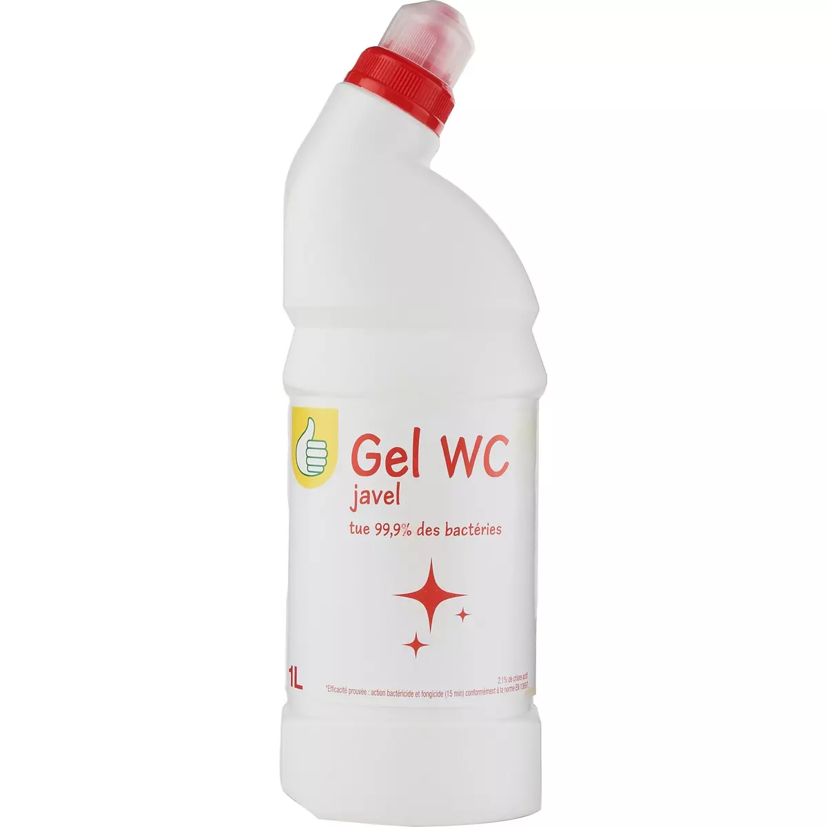 POUCE Gel WC avec javel 1l