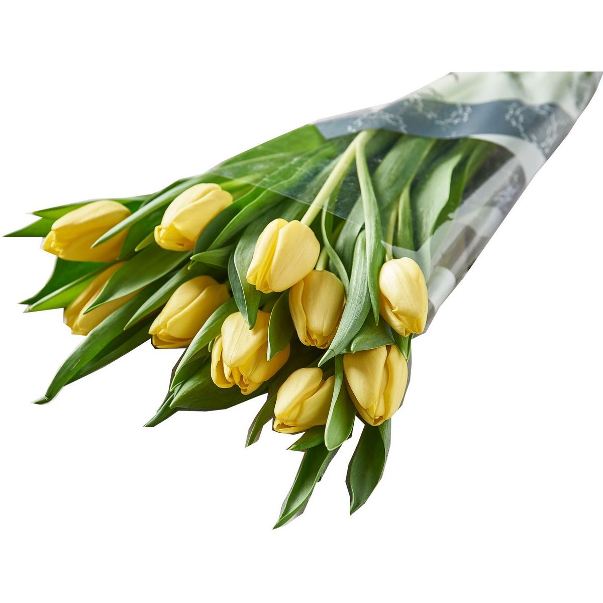 FLEURS Bouquet de 10 tulipes jaunes 1 bouquet 