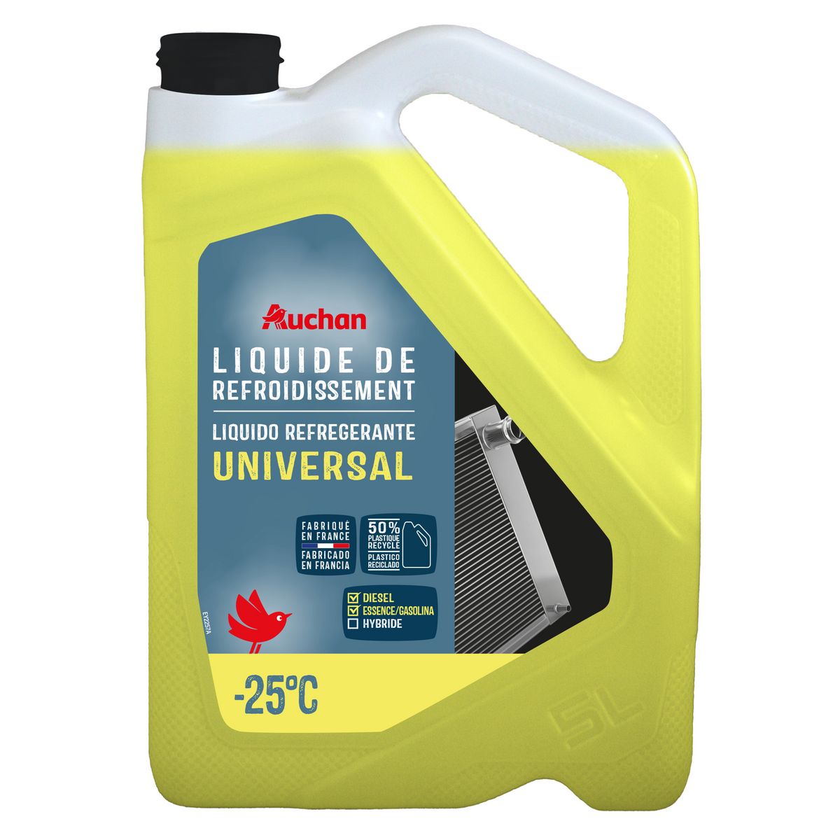 AUCHAN Liquide de refroidissement -25°