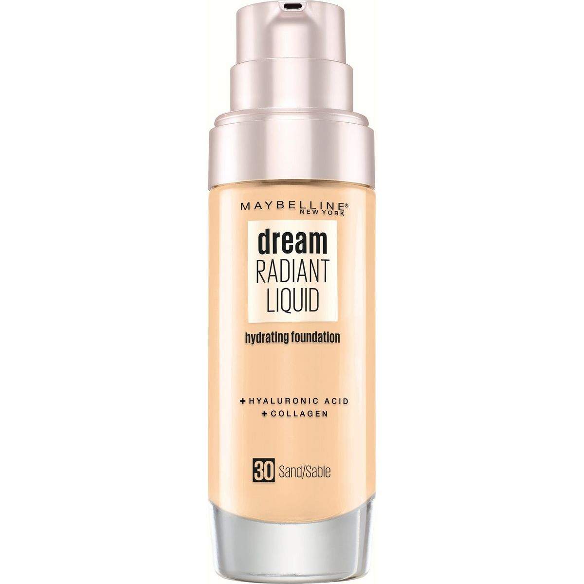 GEMEY MAYBELLINE Dream Satin Liquid fond de teint sérum hydratant 30 sable 30ml
