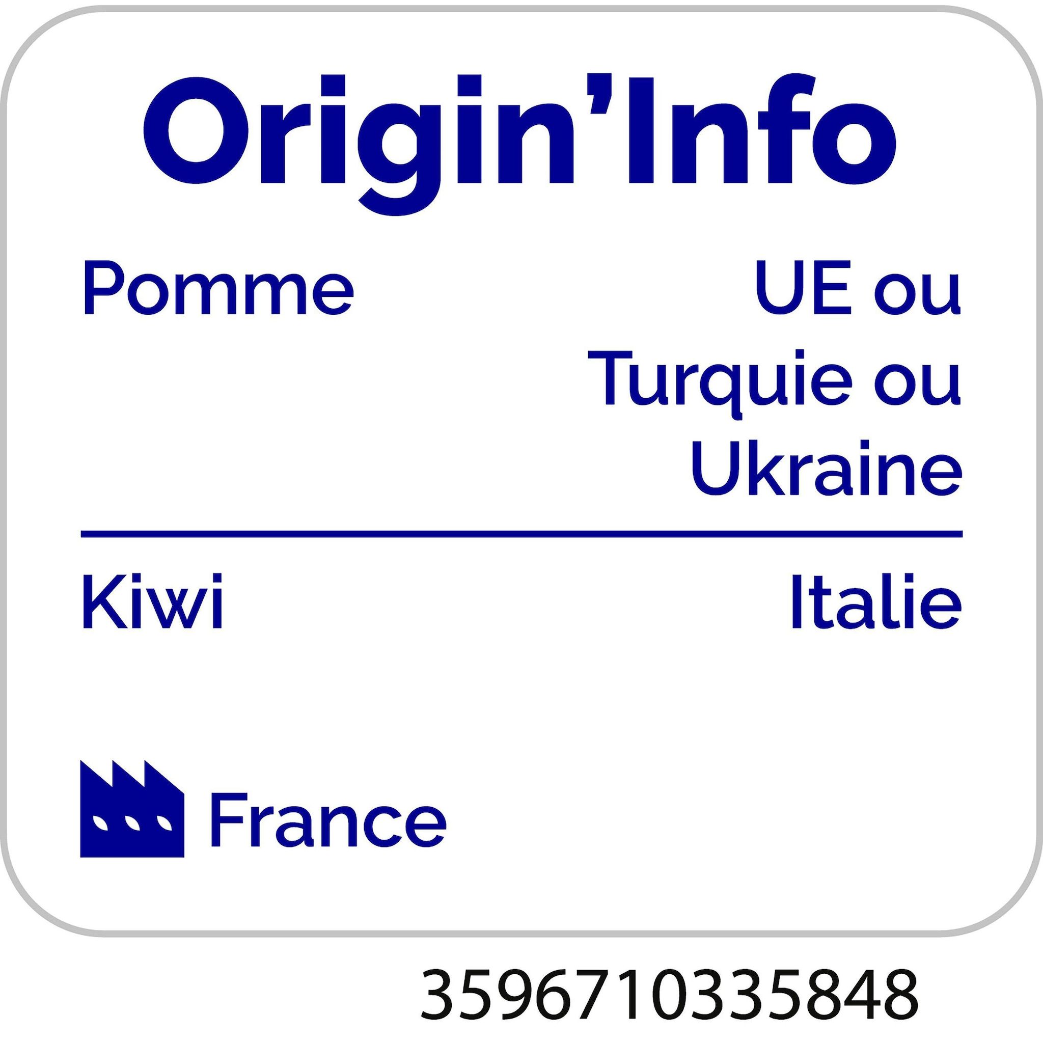 Voir la diapositive 4 : AUCHAN Nectar Instant Gourmand pomme kiwi 1l