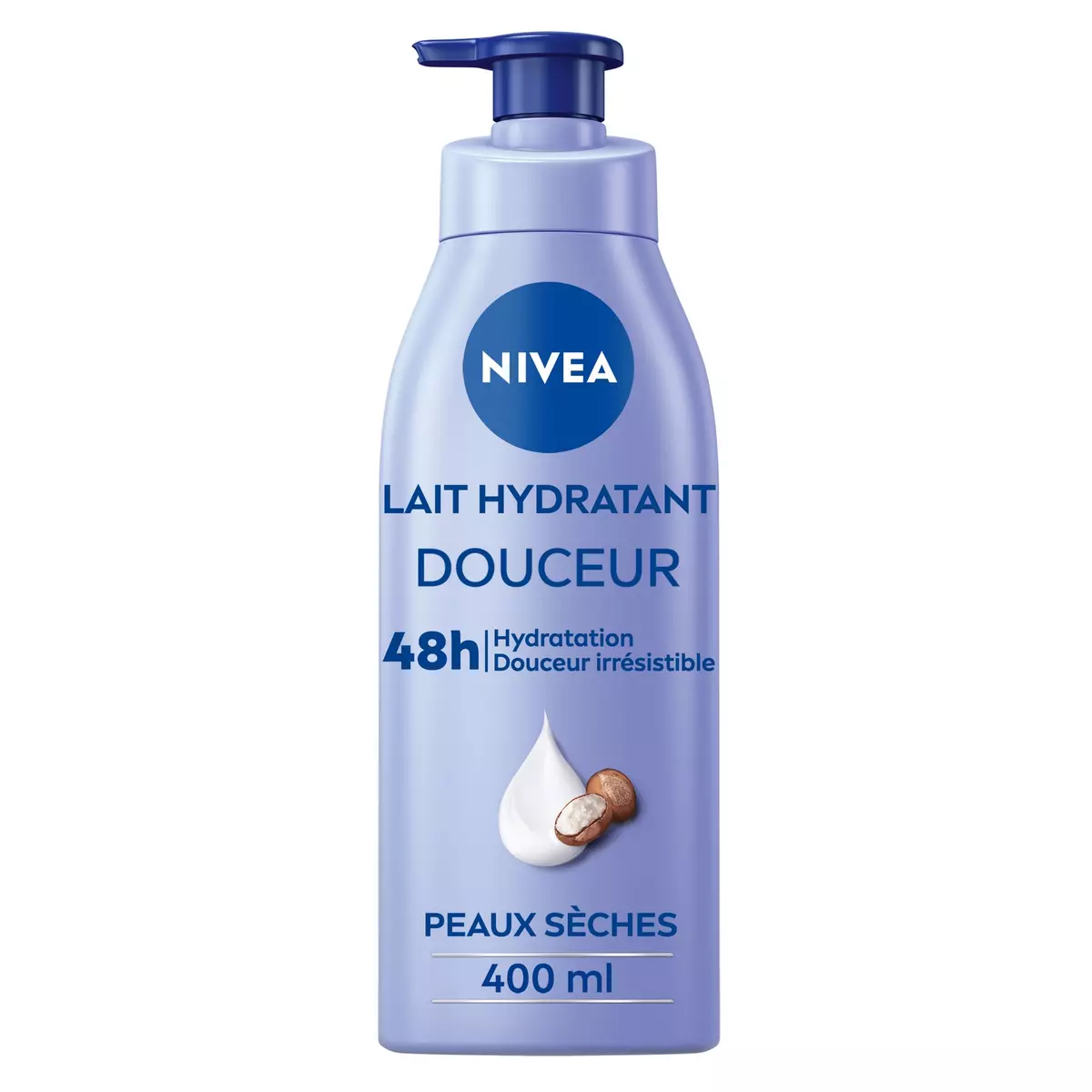 NIVEA Lait hydratant douceur beurre de karité peaux sèches 400ml