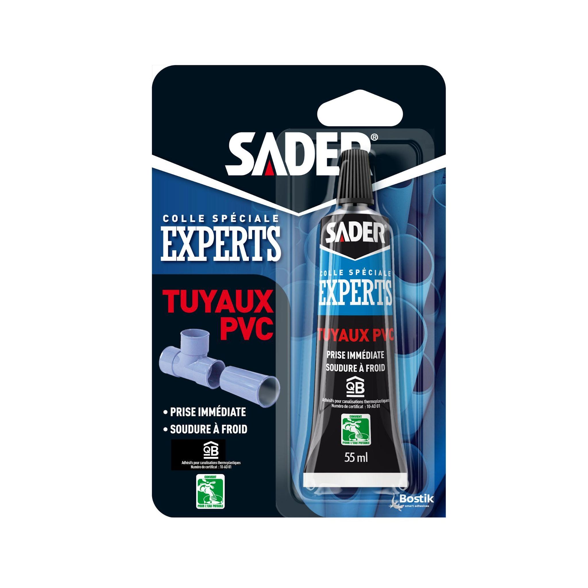 SADER Colle pvc blister 55 ml
