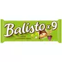 BALISTO Barres chocolatées au muesli noisettes et raisins 9 barres 167g