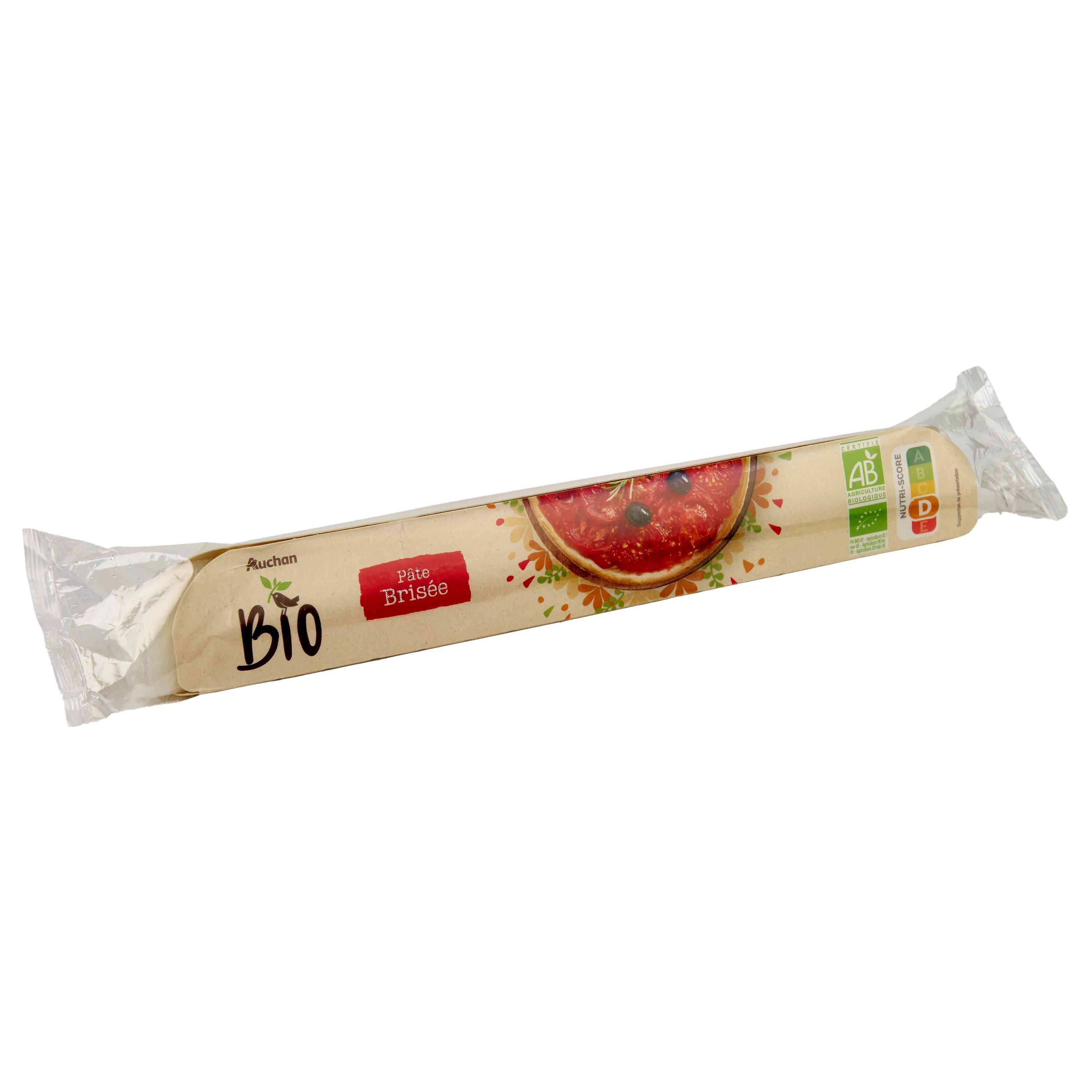 Voir la diapositive 2 : AUCHAN BIO Pâte brisée 230g