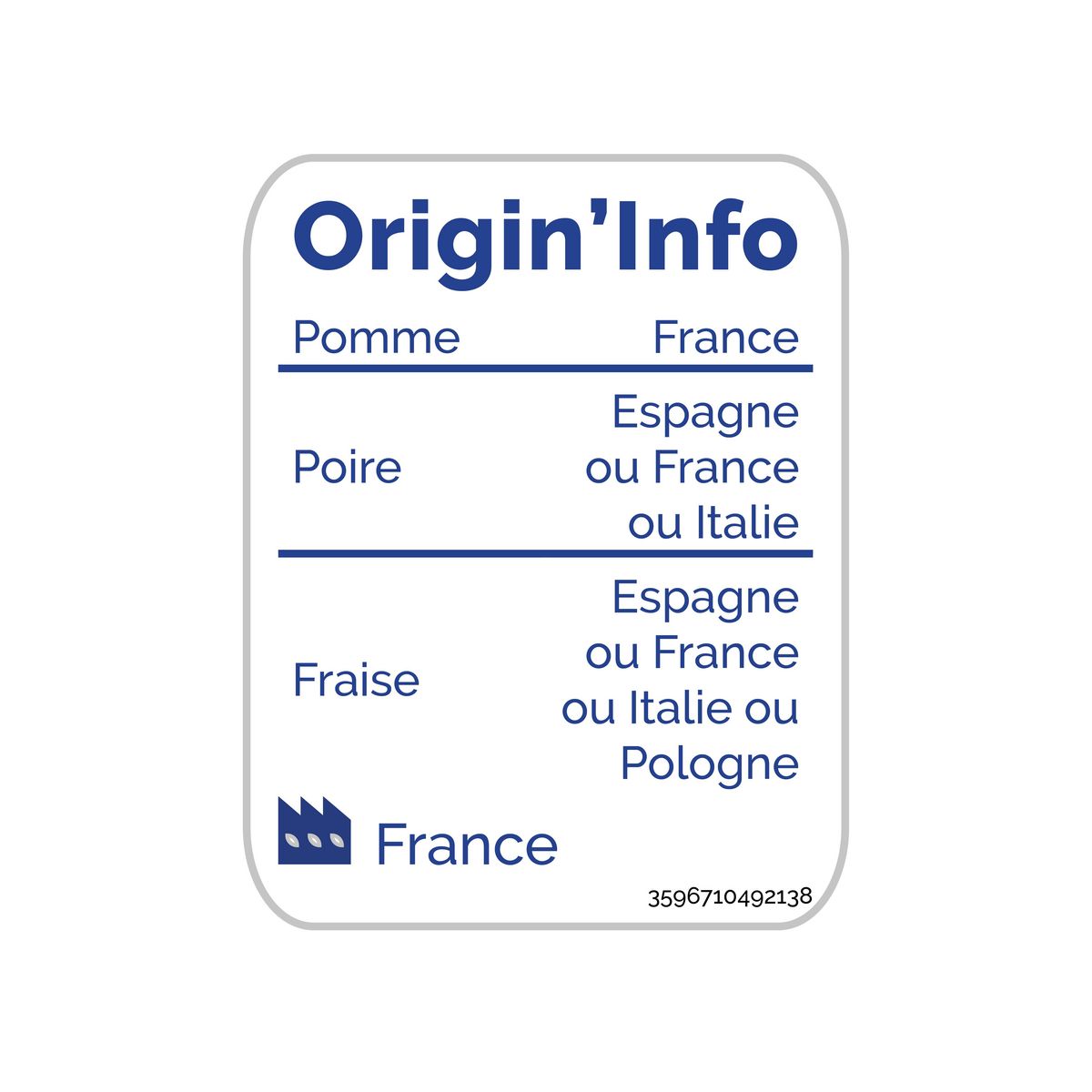 AUCHAN Gourdes compote pomme fraise poire banane allégées en sucre 12x90g