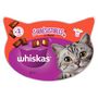 Voir la diapositive 2 : WHISKAS Les irrésistibles barquette friandises au boeuf pour chat 60g