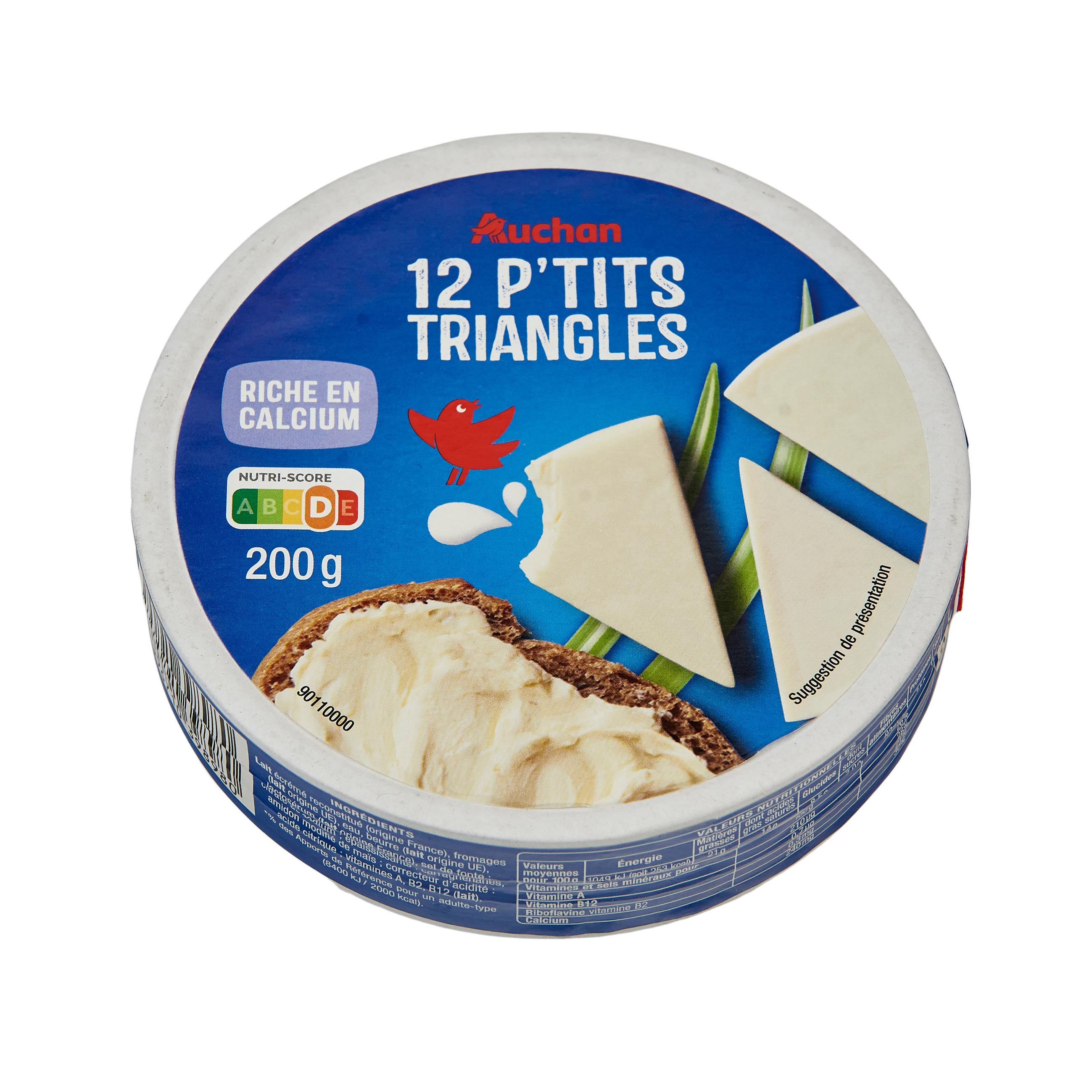 Voir la diapositive 3 : AUCHAN Fromage fondu 200g