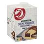 Voir la diapositive 2 : AUCHAN Crème anglaise saveur vanille UHT 50cl