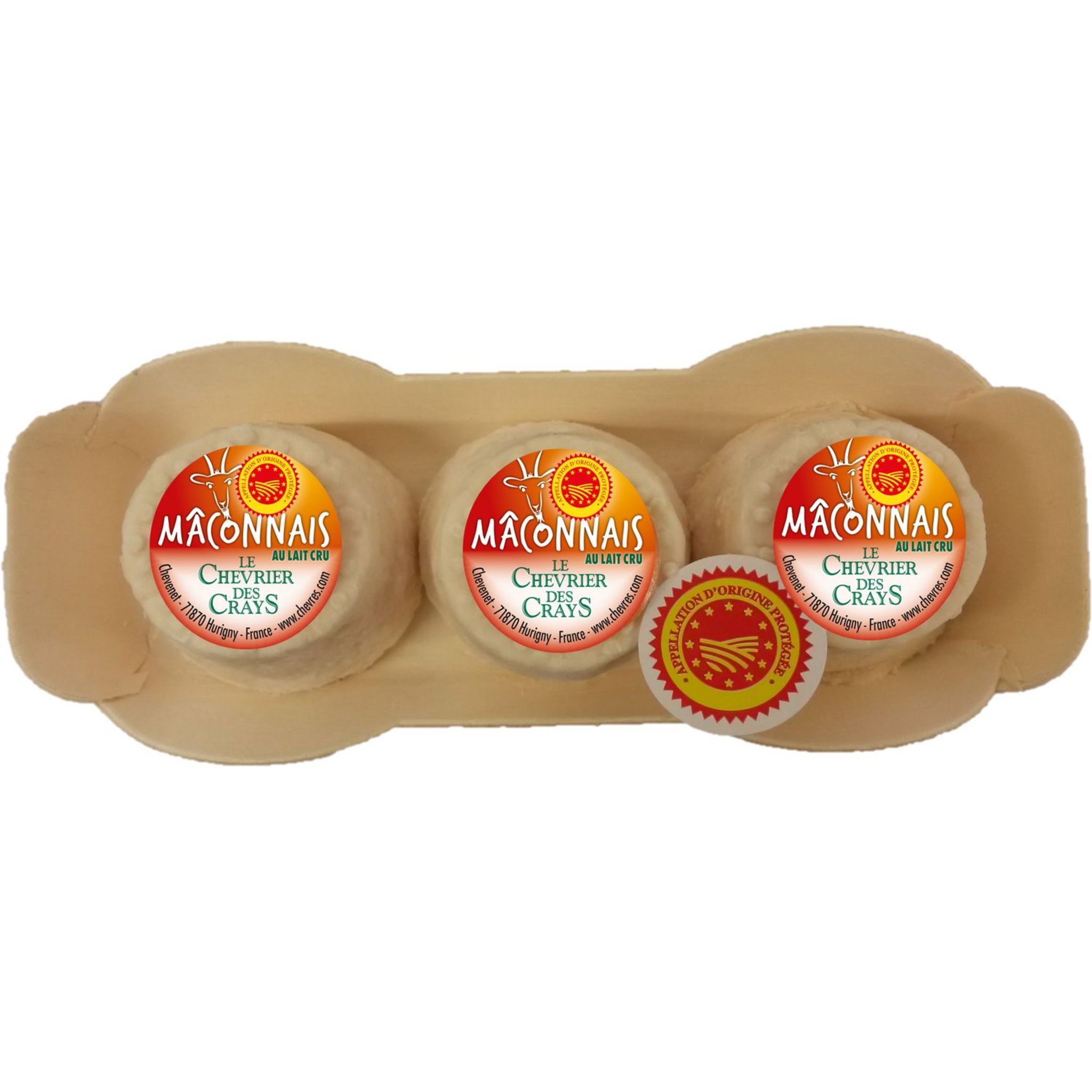 FROMAGE Fromage de chèvre au lait cru AOP 130g