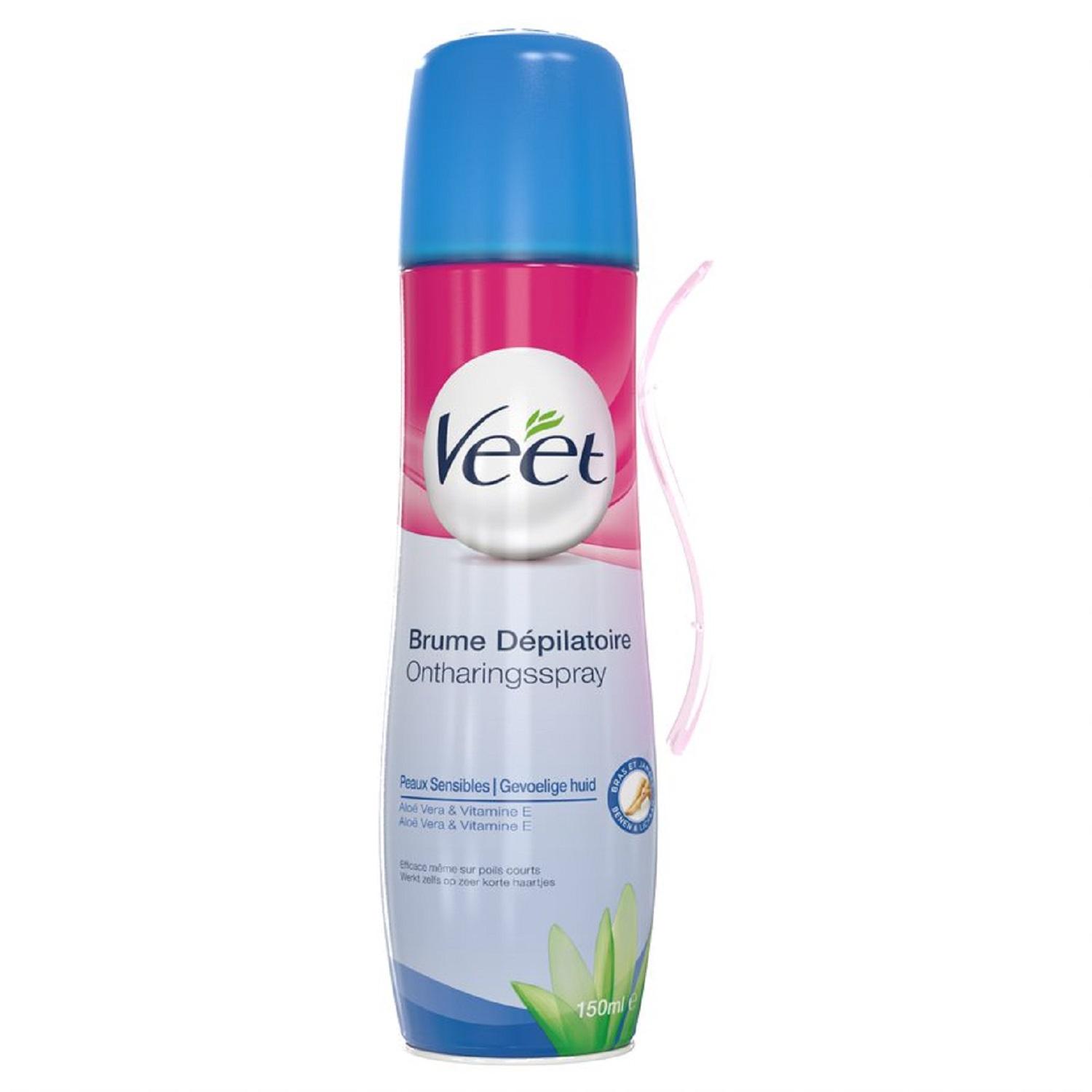 VEET Brume dépilatoire peaux sensibles 150ml