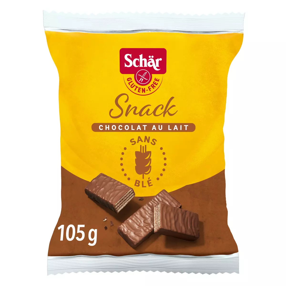 SCHAR Barre chocolatée sans gluten 105g
