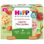 HIPP Petit pot légumes pâtes jambon bio dès 6 mois 2x190g