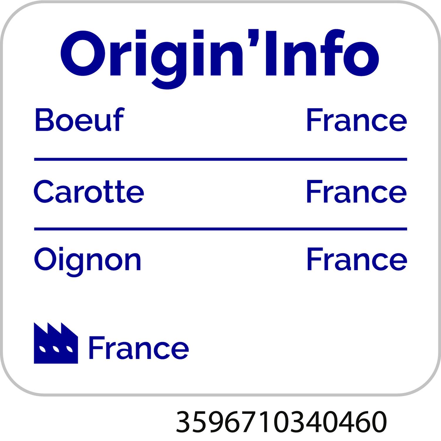 Voir la diapositive 3 : AUCHAN TERROIR Tripes à la mode de Caen A table en Normandie 2 portions 600g