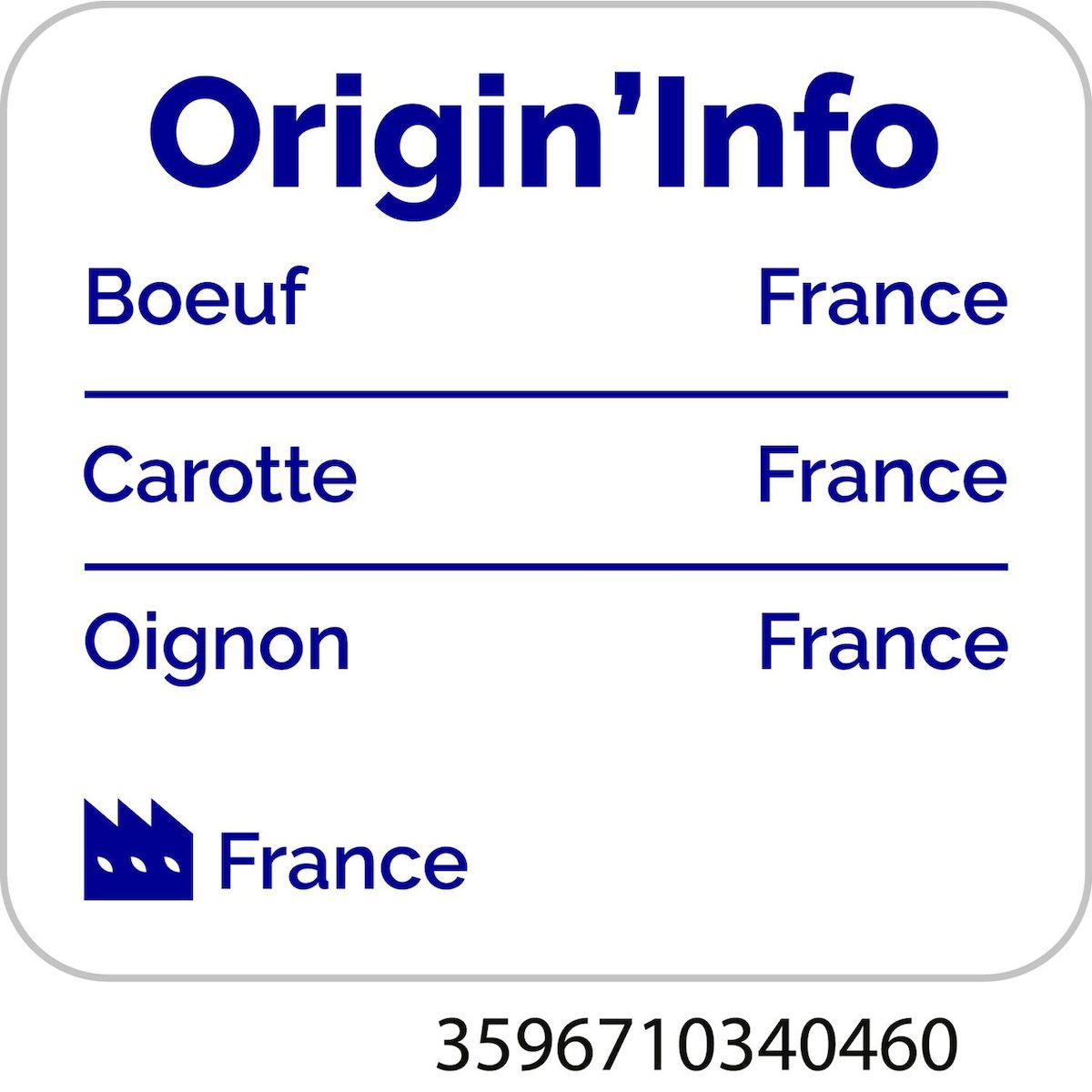 AUCHAN TERROIR Tripes à la mode de Caen A table en Normandie 2 portions 600g