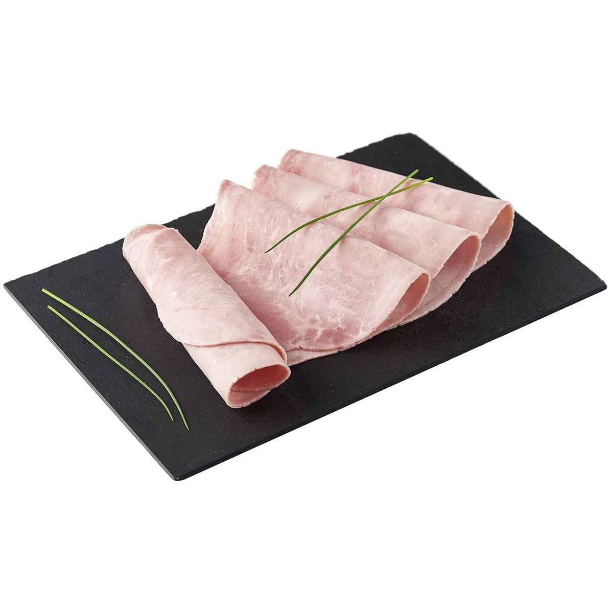 AUCHAN LE CHARCUTIER Jambon supérieur cuit au torchon 4 tranches 240g