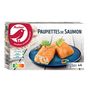 Voir la diapositive 2 : AUCHAN Paupiettes de saumon farcies aux noix de Saint-Jacques 4 portions 500g