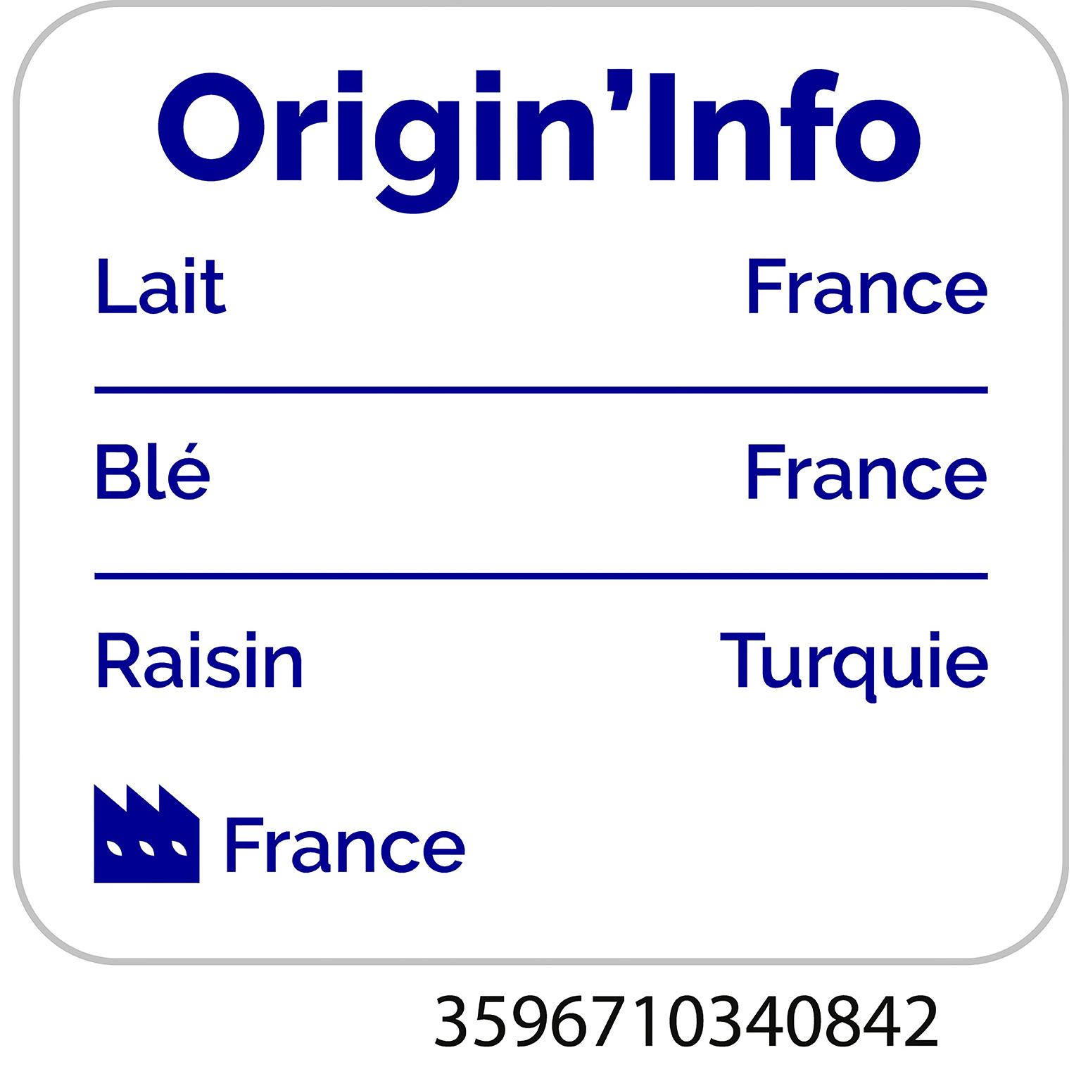 Voir la diapositive 2 : AUCHAN Gâteau de semoule au rhum et raisin sur lit de caramel 4x100g