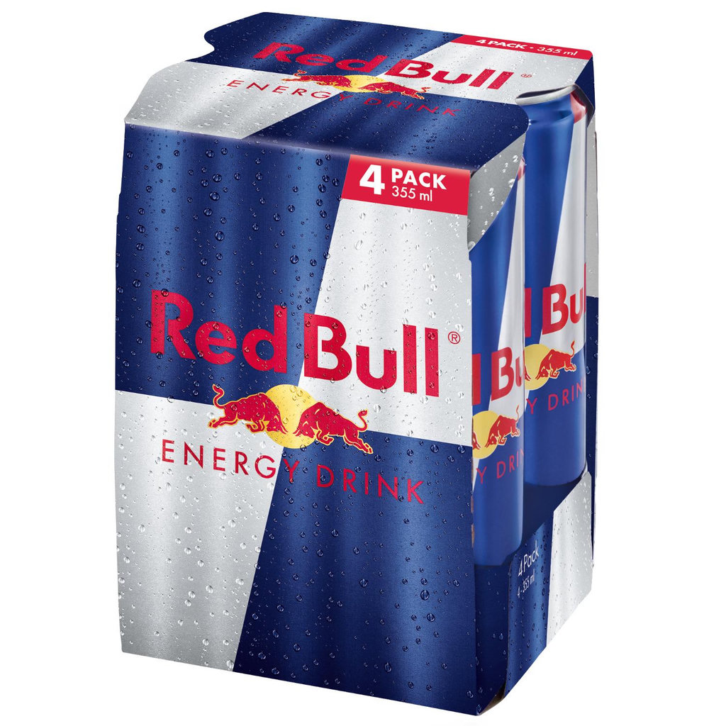 RED BULL Boisson énergisante 4x35,5cl