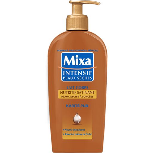 Mixa Intensiv Körpermilch Für Trockene Haut – Mit Shea, Seidig-matt, 250 Ml, Für Mittlere Bis Dunkle Haut